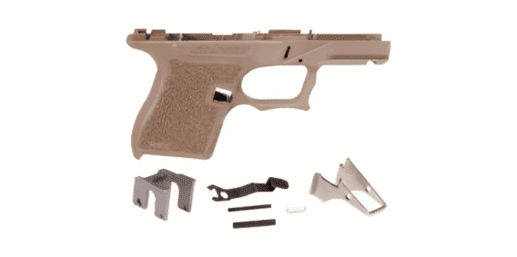 polymer80 pf9ss FDE | p80 80% pistol frame kit with jig single stack