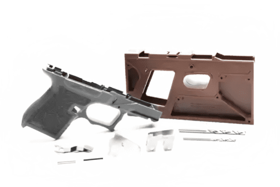 polymer 80 pf9ss gray | 80% pistol frame kit with jig single stack kit
