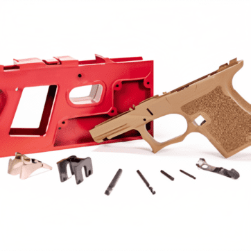 polymer80 pf9ss FDE | p80 80% pistol frame kit with jig single stack