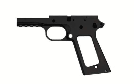 1911 80 frame | 45 ACP / 5" Anodized Black Frame